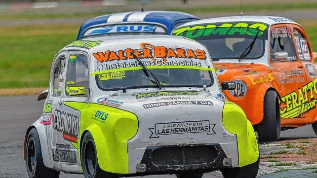 El santafesino Federico Saba se impuso en los Fiat 600 en San Jorge.