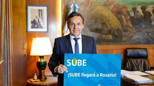 El Ministro de Transporte de la Nación, Diego Giuliano.
