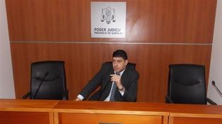 El juez de Reconquista Gonzalo Basualdo, abogado penalista oriundo de Rosario.&nbsp;