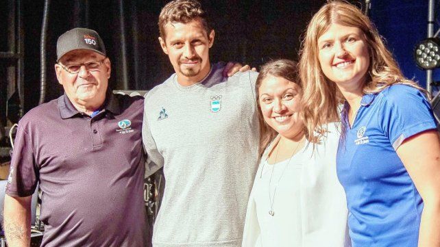 El santafesino Martín Carrizo de Banco Provincial competirá en Canadá.