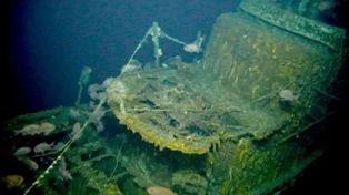 Hallan en las costas de Quequén restos navales de un posible submarino nazi