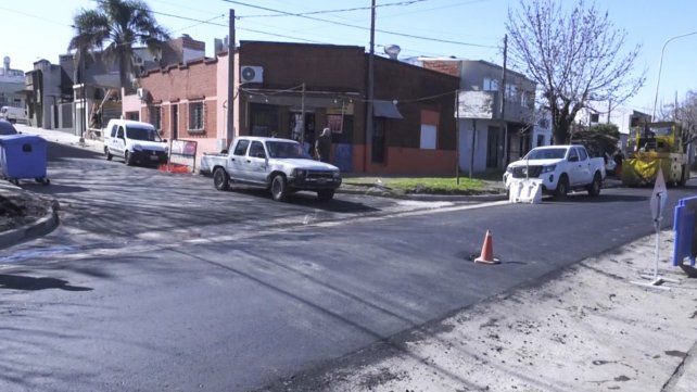 Las obras en calle Maciá