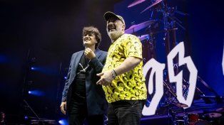 El líder de Los Piojos despidió al percusionista de 54 años.