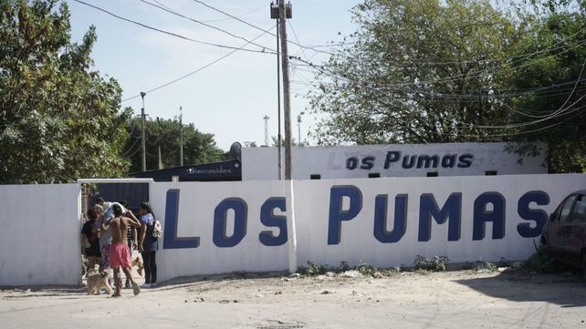 El barrio Los Pumitas, alterado tras la balacera donde murió un nene y otros tres menores resultaron heridos.  