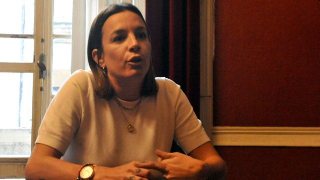 La diputada Lucila De Ponti, del bloque Santa Fe Sin Miedo. 