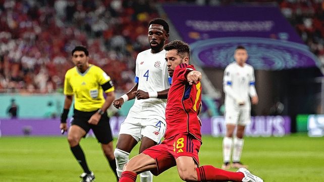 España le dio una paliza histórica a Costa Rica.