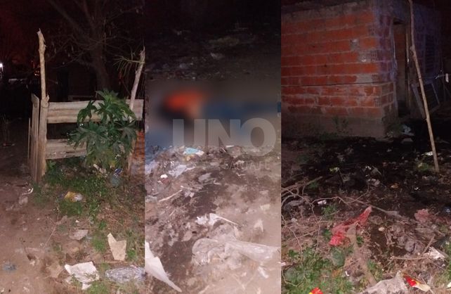 El lugar en dónde sucedió el crimen.