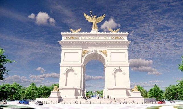 Trump comenzará a construir su propio arco del triunfo en Washington