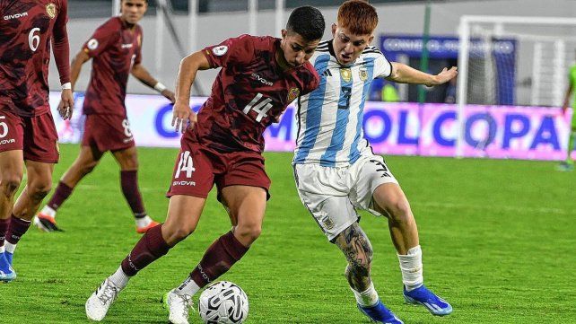 Argentina empató con Venezuela.