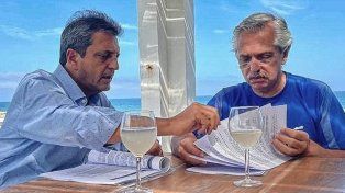 Alberto Fernández y Sergio Massa se reunieron por el acuerdo de integración con Brasil
