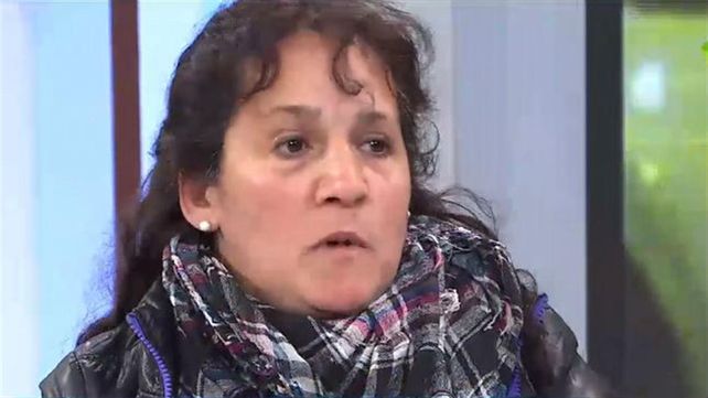 La madre del asaltante asesinado.
