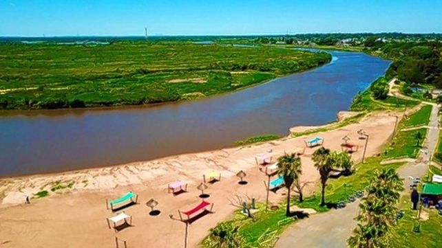 El balneario municipal de Santo Tomé