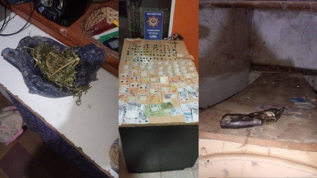 La persecución policial de un prófugo puso al descubierto un búnker de venta de drogas en barrio Los Hornos