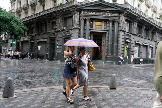 El tiempo en Rosario: lunes con posibles tormentas aisladas y alerta amarillo a la mañana