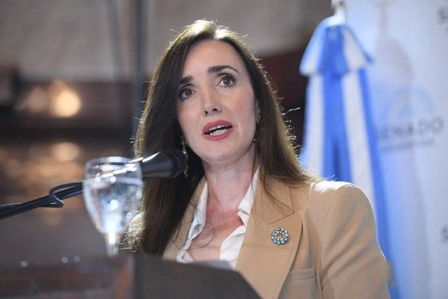 La titular de la Cámara alta, en tensión permanente con el mileísmo. 