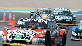 Toros a la vista.Urcera dominó casi toda la carrera en San Juan, pero la final la ganó Pernía.