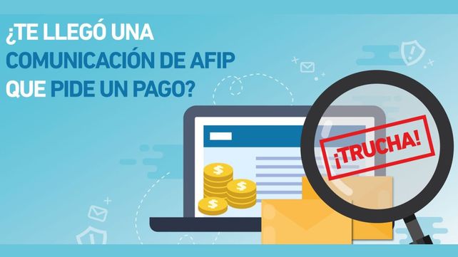 AFIP advirtió sobre estafas a través de Internet