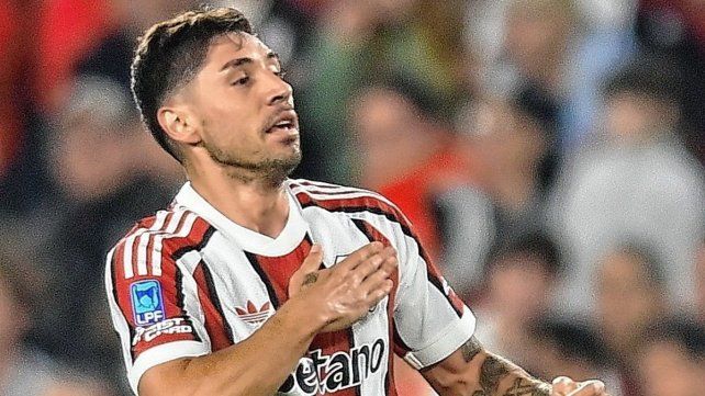 Montiel marcó el gol de River.