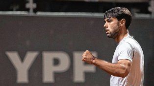Genaro Olivieri se metió en la segunda ronda del Challenger de Buenos Aires.