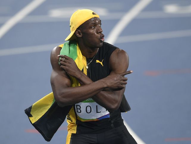 O Rei Usain Bolt, las fotos del jamaiquino que se quedó con el oro en los 100 metros llanos