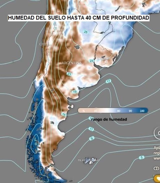 Vuelve el frío pero se queda la humedad en la región núcleo