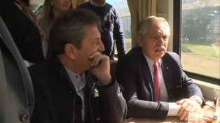 En vivo: Alberto y Massa
