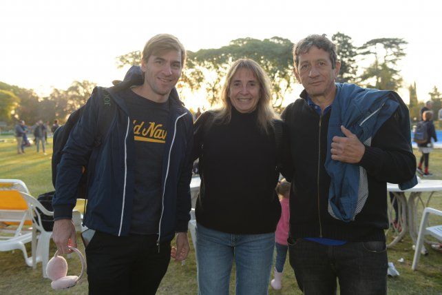 Hernán Masoero, Rita Campodónico y Gustavo Minoldo