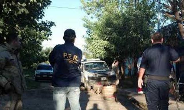 Búsqueda y entrega. El acusado de balear al policía