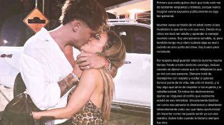 Evangelina Anderson habló luego del escándalo que se generó con Ian Lucas: “Para mí no fue más que un compañero de trabajo”