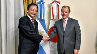 Bordet habló con el embajador de Japón de la exportación de alimentos