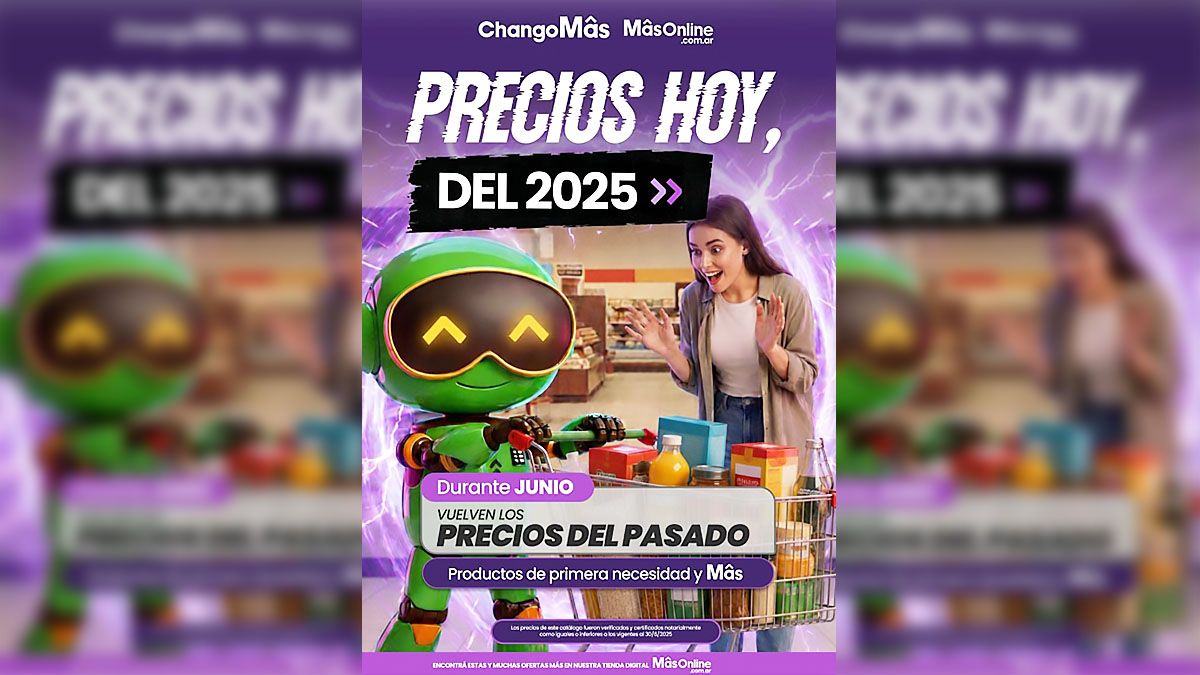 ChangoMás vuelve atrás el precio de más de 200 productos a valores de 2025