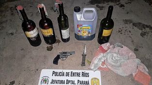 Paraná: con bombas molotov una familia planificaba atacar a otra