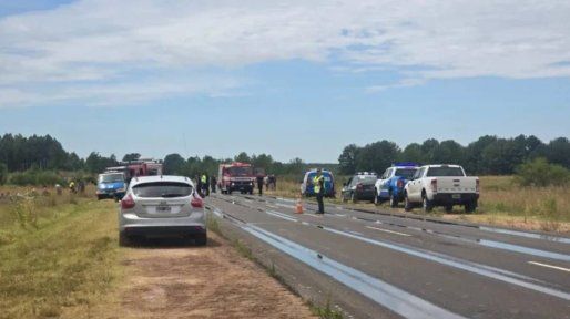 Accidente en la ruta 136: confirmaron que murió la mujer que estaba embarazada
