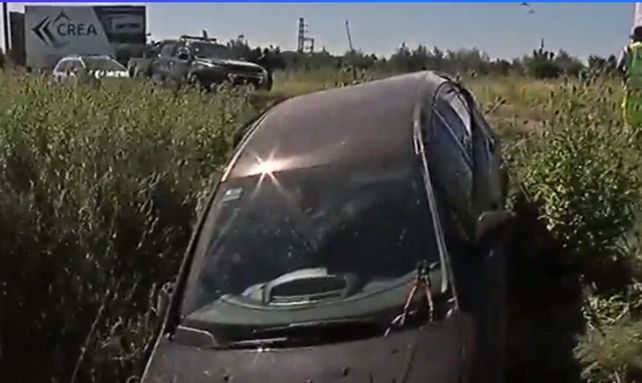 Una mujer dio varios vuelcos en un impactante accidente en la autopista a Córdoba