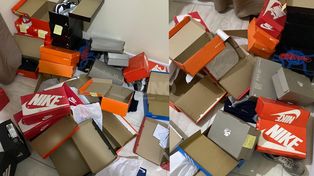 Le robaron 57 pares de zapatillas y truncaron el comiezo de su emprendimiento en Sargento Cabral
