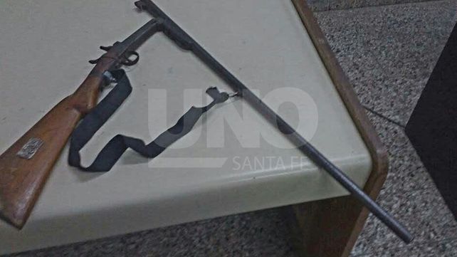 Cuatro armas secuestradas en un baldío por un grave hecho de violencia sucedido en Recreo