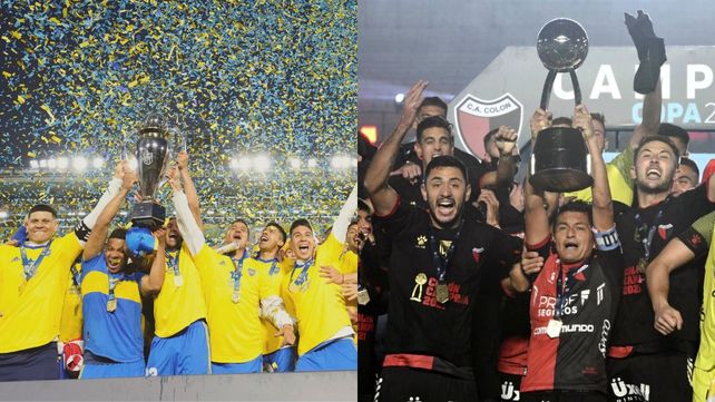 Colón felicitó a Boca por el título y recordó su estrella
