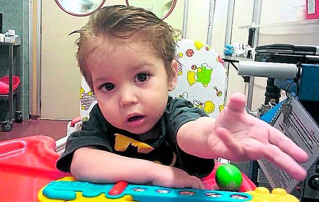 Entereza. Renzo vivió en sanatorios y hospitales desde que nació para tratarse de una cardiopatía congénita.