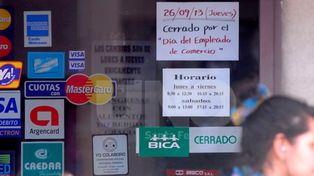 Un jueves distinto: negocios cerrados y escasa actividad