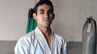Satisfecho. El joven karateca Tadeo Regner Cunha realizó una gran performance en el país asiático y se trajo excelentes resultados.