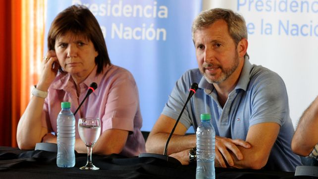 Los ministros Frigerio y Bullrich se reúnen con gobernadores patagónicos