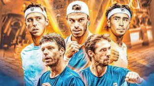 Frana confirmó el equipo argentino de Copa Davis para jugar ante Alemania