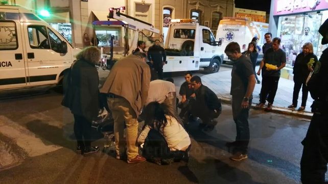 Un hombre fue atropellado en el centro de Paraná