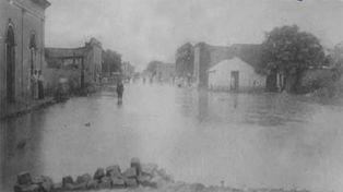 Investigación en base a fotos antiguas: una herramienta para estudiar las crecidas del río