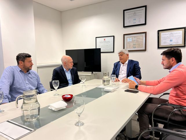 Sintonía. Rodríguez Larreta vino a hacer campaña a Rosario y se reunió con el jefe de los fiscales de Santa Fe.