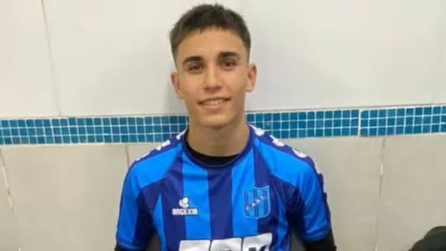 El futbolista Camilo Nuin tenía 18 años y jugaba en la reserva del club San Telmo