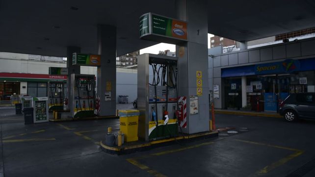 Las estaciones de servicio, cerradas por la medida de fuerza