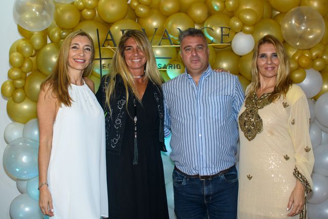 Alejandra Mareliciana, Damiana Ghirardi, Andrea Gonnella y Carina Coscenza.