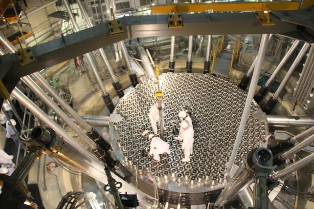 Argentina construye una planta nuclear para la India