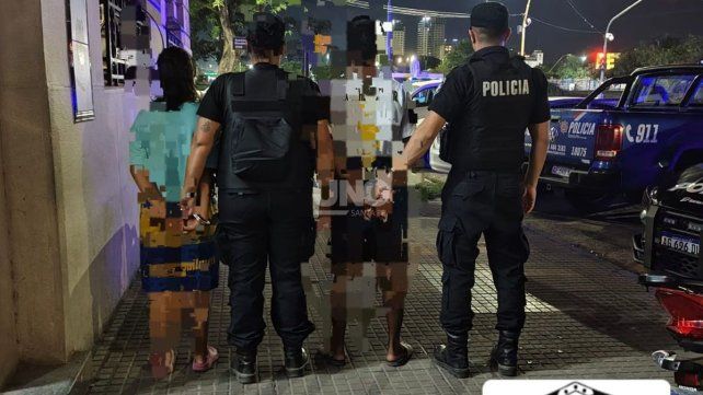 El detenido y su pareja por el robo a su abuela